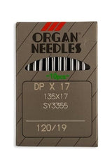 Organ Brand Industrial Machine Needles - System: 135x17, DPx17 - 10/Pack