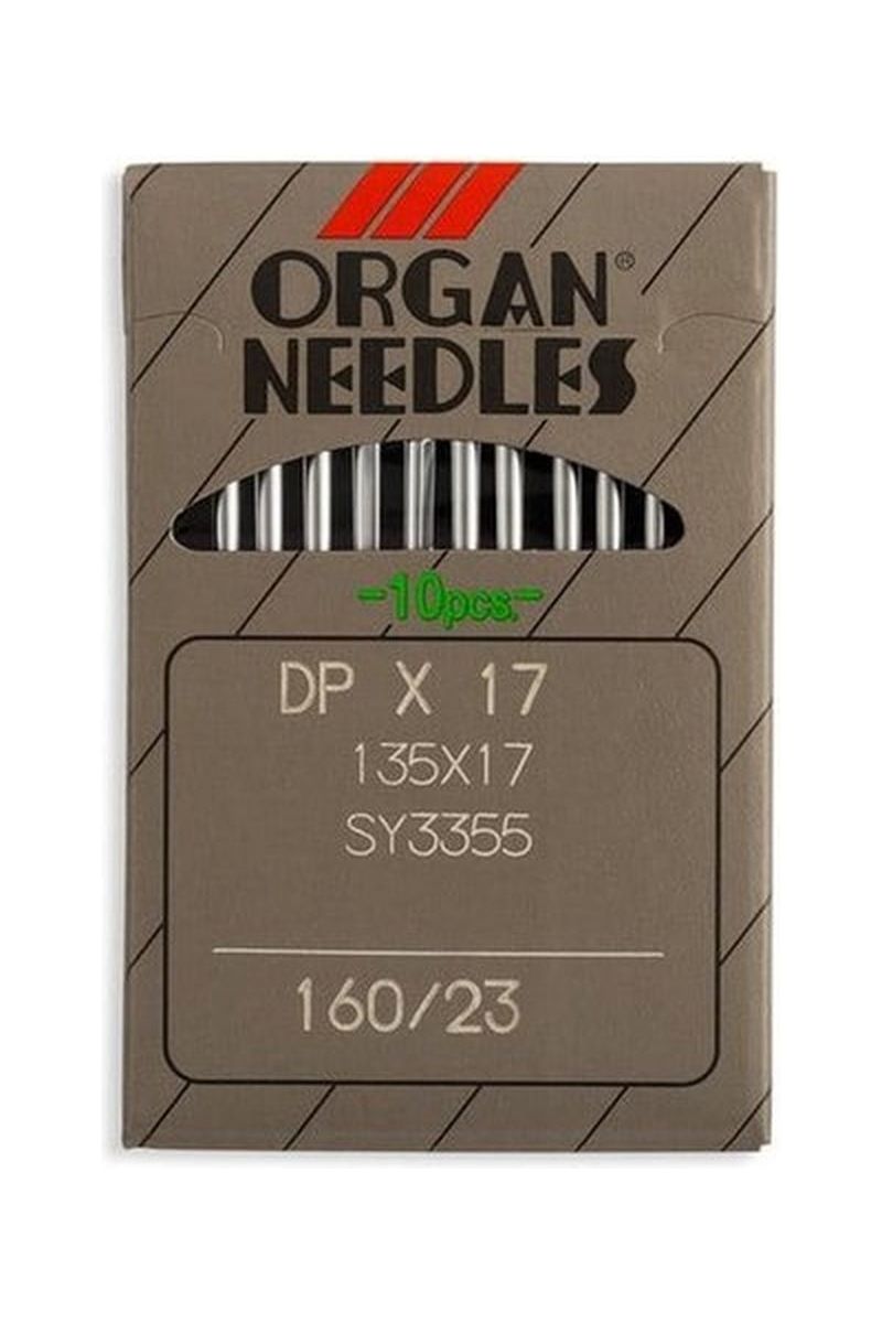 Organ Brand Industrial Machine Needles - System: 135x17, DPx17 - 10/Pack