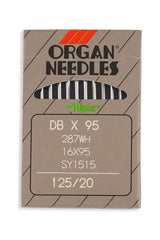 Organ Regular Point Industrial Machine Needles - DBx95 16x95 287WH SY1515 - 10/Pack