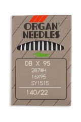 Organ Regular Point Industrial Machine Needles - DBx95 16x95 287WH SY1515 - 10/Pack