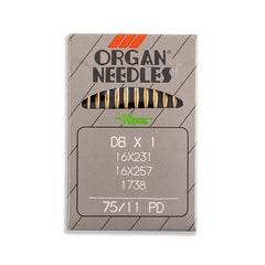 Organ Brand Titanium Industrial Machine Needles - 16x231 PD, DBx1 PD