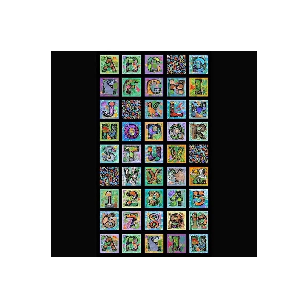 ABC 123 Alphabet Panel - DP24945-99