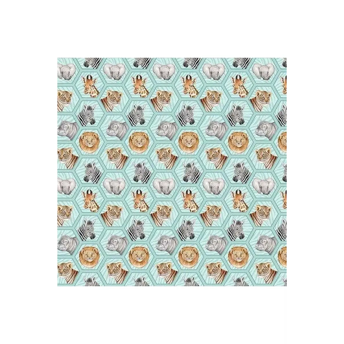 Baby Safari Little Hexie Animals - 24674