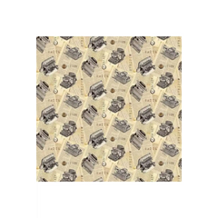 Fabric, Northcott Fabrics, Cat Tales Collection - Typewriters - 24528-12