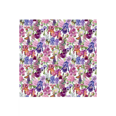 Fabric, Northcott - Deborah's Garden, LG Packed Floral White - DP25590-10