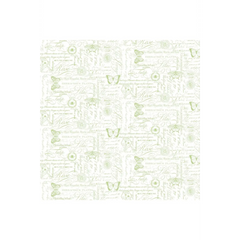 Fabric, Northcott Fabrics, Deborah's Garden, White Toile - DP256000-10