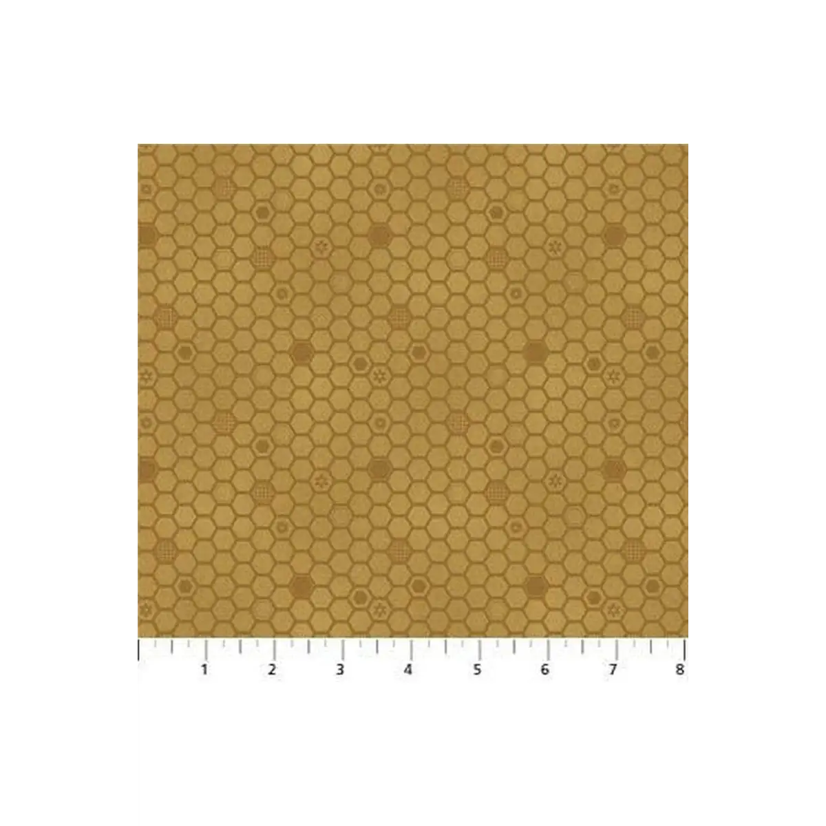 Fabric, Honey Bloom Honeycomb Hexagon