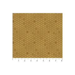 Fabric, Honey Bloom Honeycomb Hexagon