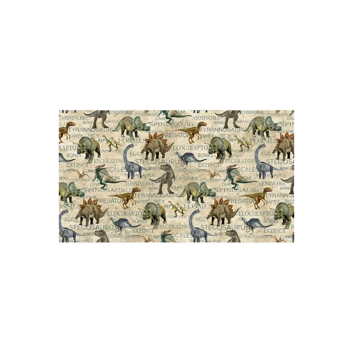 Prehistoric World Dinosaurs All Over - 24744-12