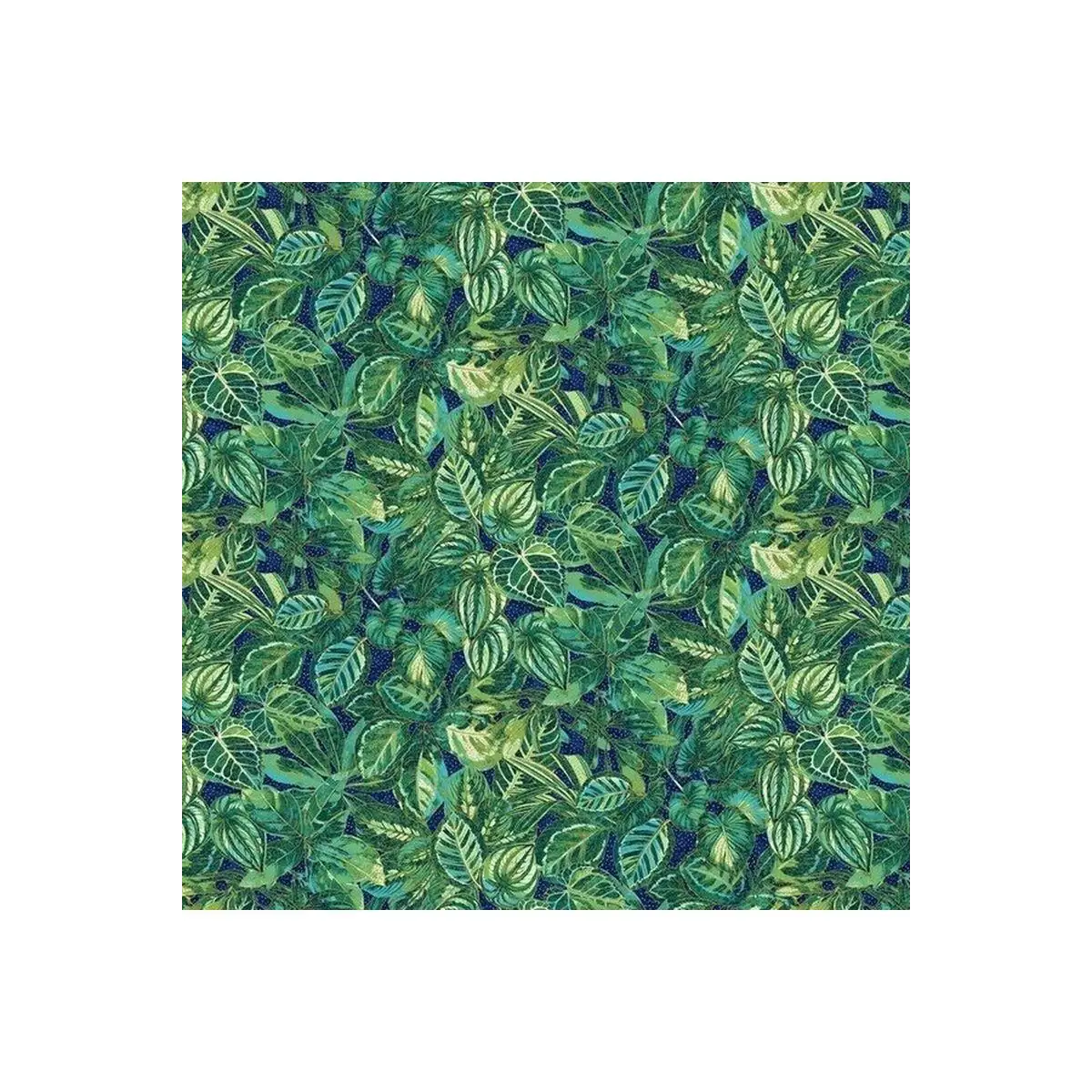 Shimmer Paradise Tropical Leaves - 25242M-48