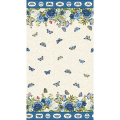 Fabric, Northcott, Something Blue Full Width Border - DP25076-11