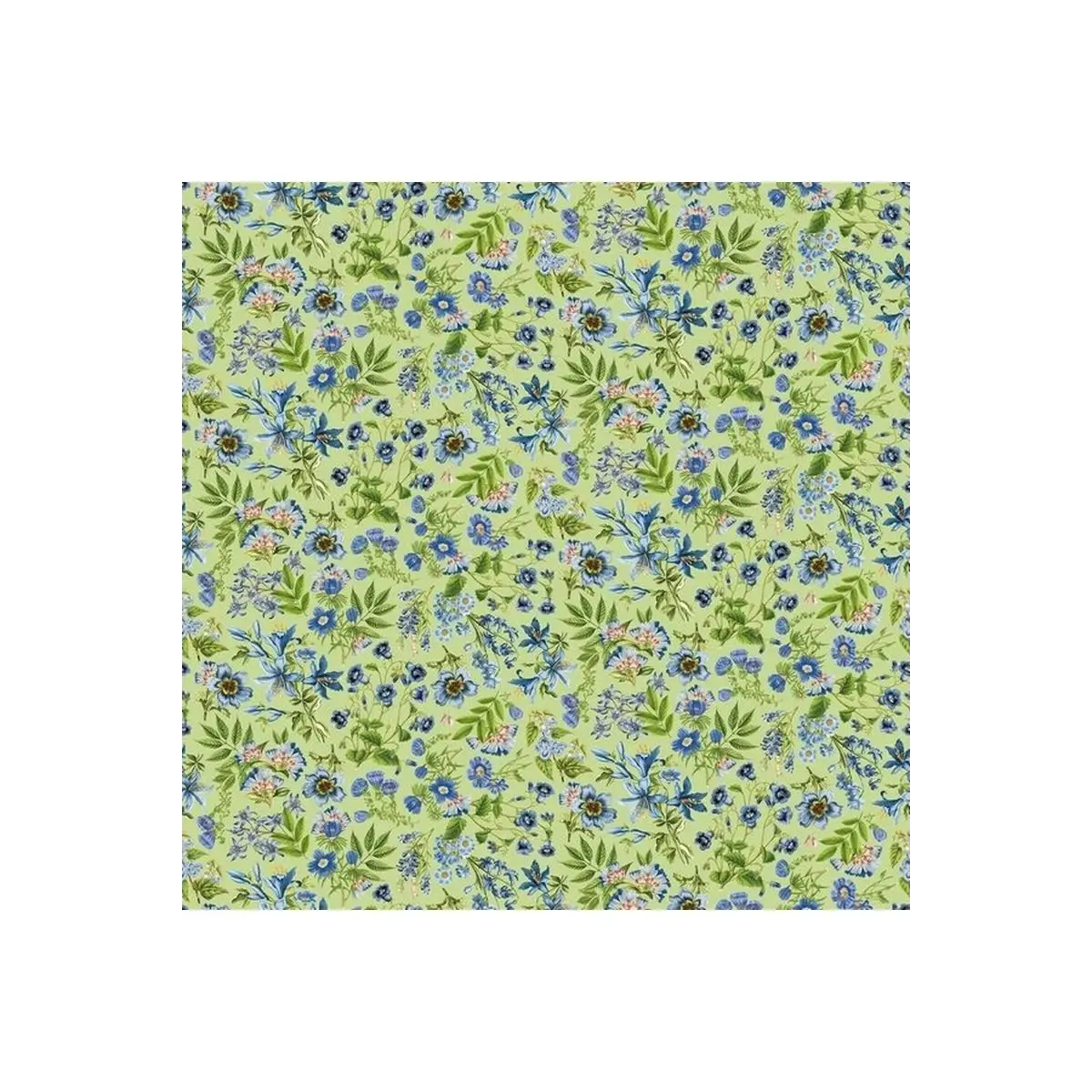 Fabric, Northcott, Something Blue Small Floral - DP25080