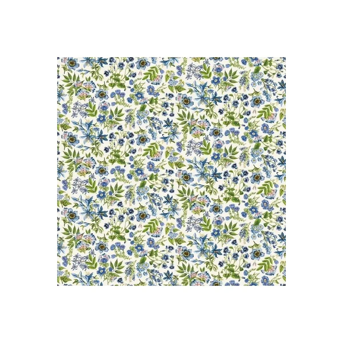 Fabric, Northcott, Something Blue Small Floral - DP25080