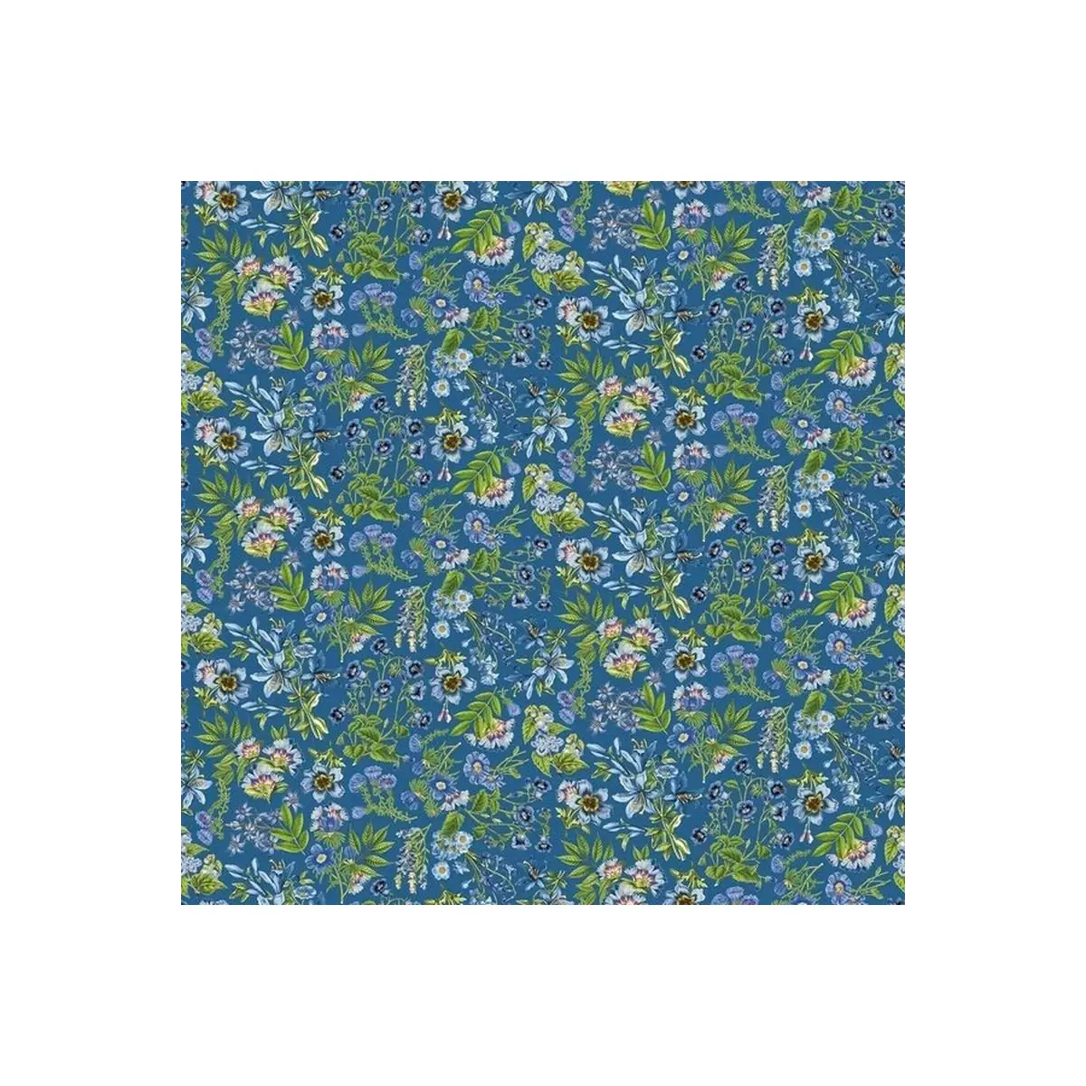 Fabric, Northcott, Something Blue Small Floral - DP25080