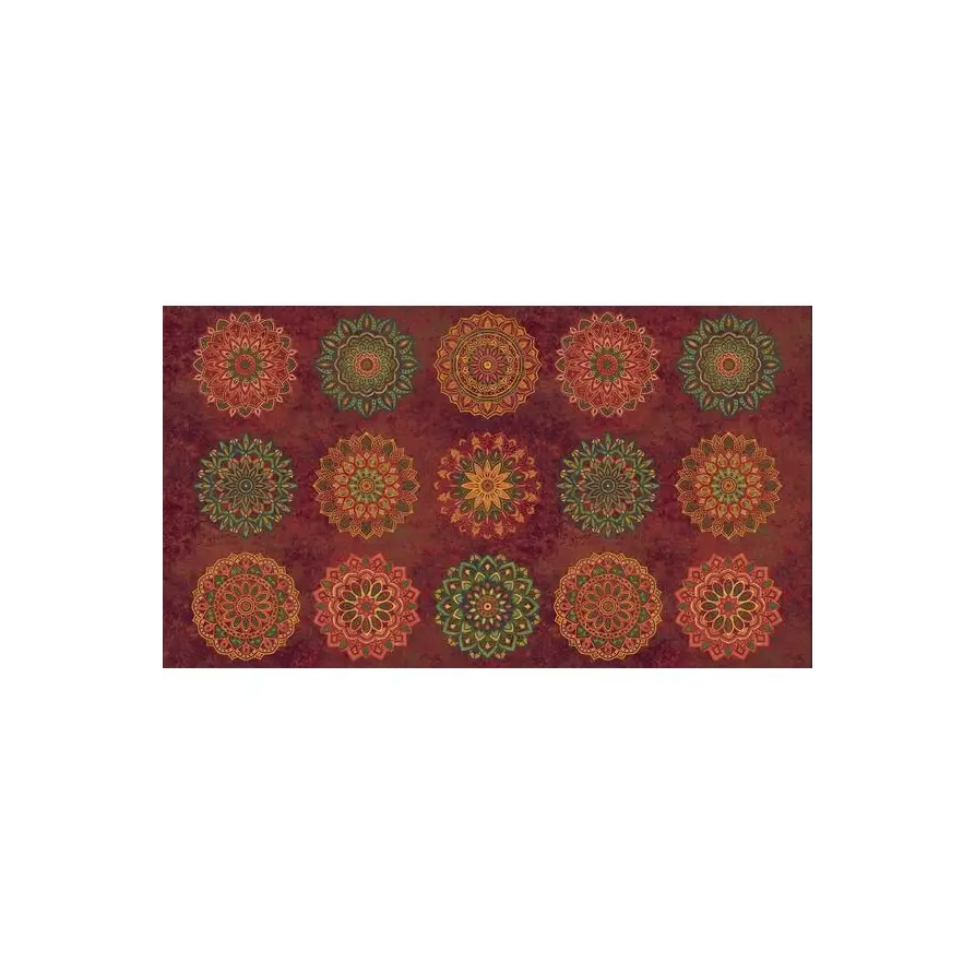 Fabric, Northcott Fabrics, Stonehenge Marrakech, Mandala Blocks & Mandala Toss