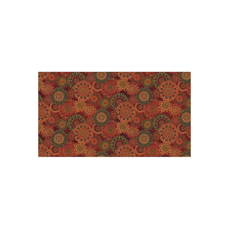 Fabric, Northcott Fabrics, Stonehenge Marrakech, Mandala Blocks & Mandala Toss