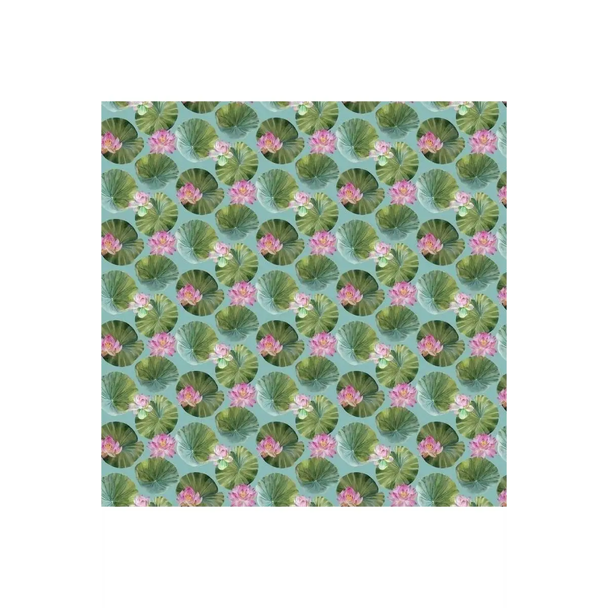 Fabric, Northcott - Water Lilies Lily Pads - DP25059