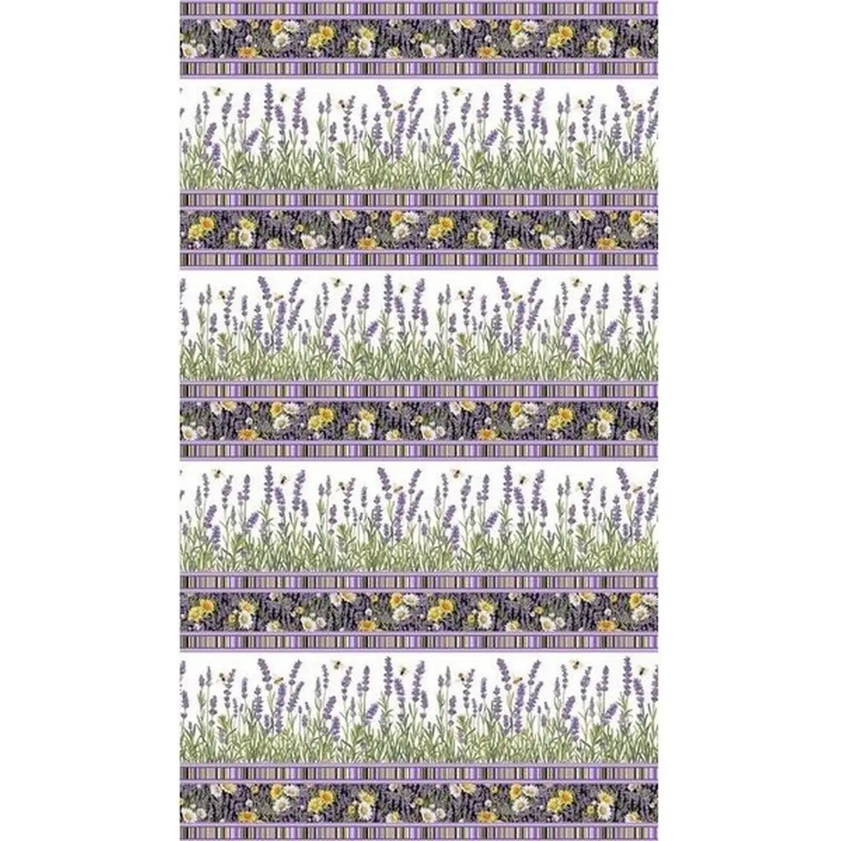 Lavender Market Border Stripe - 24474-99