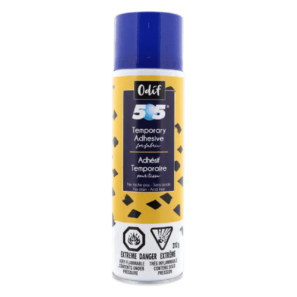 Odif 505 Temporary Quilt Basting Adhesive Fabric Spray $18.99- $32.99