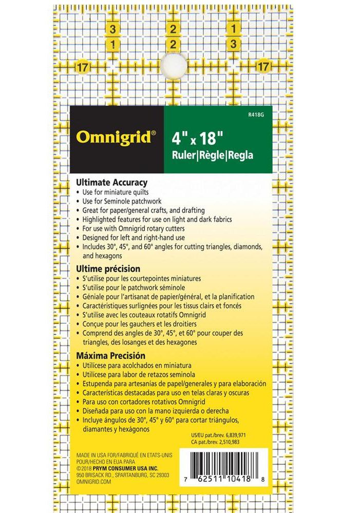 Omnigrid Rectangle Ruler