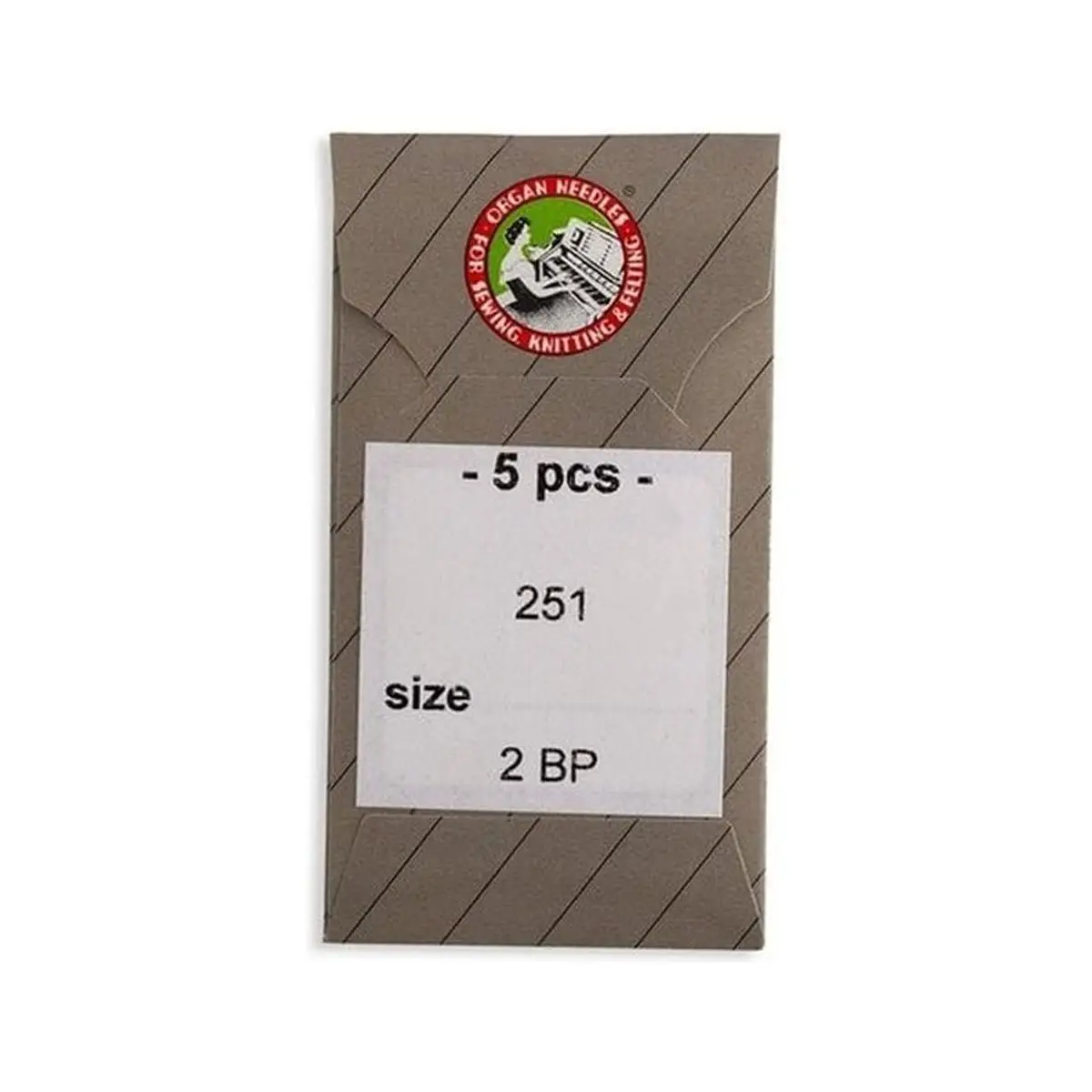 Organ Ball Point Blind Stitch Industrial Machine Needles - System: 251, LWx3T