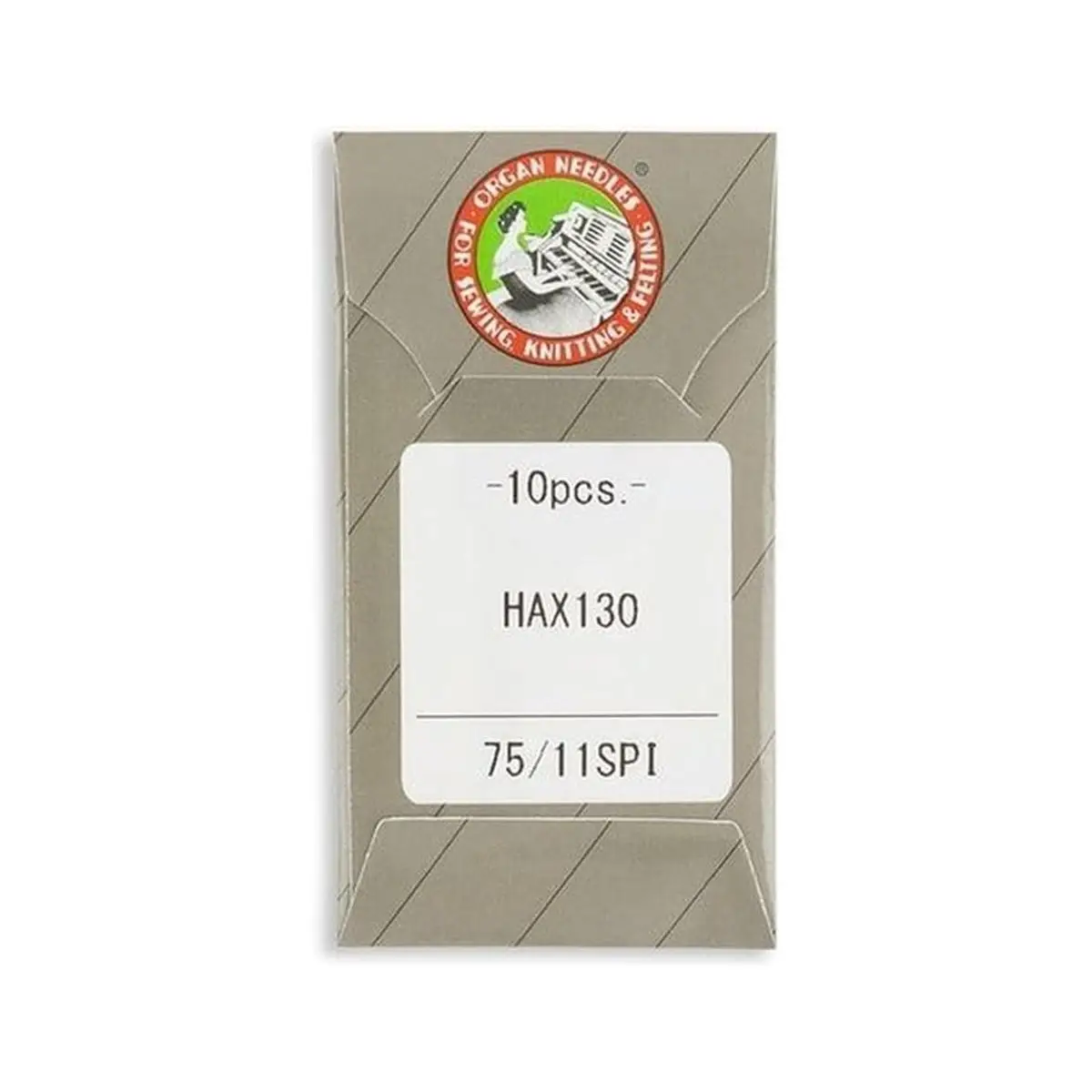 Organ Brand Domestic Machine Needles, Microtex - 10/Pack