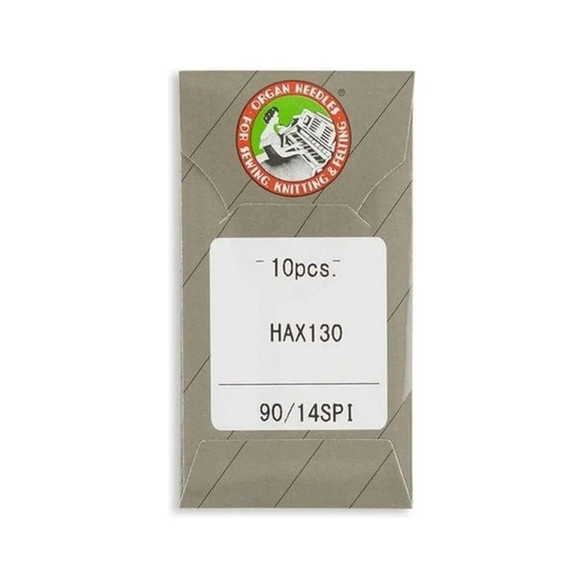 Organ Brand Domestic Machine Needles, Microtex - 10/Pack