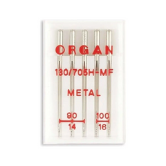 Organ Brand Domestic Machine Needles - System: Metallic - Assorted Pack