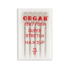 Organ Brand Domestic Machine Needles - System: Super StretchP - 5/Pack