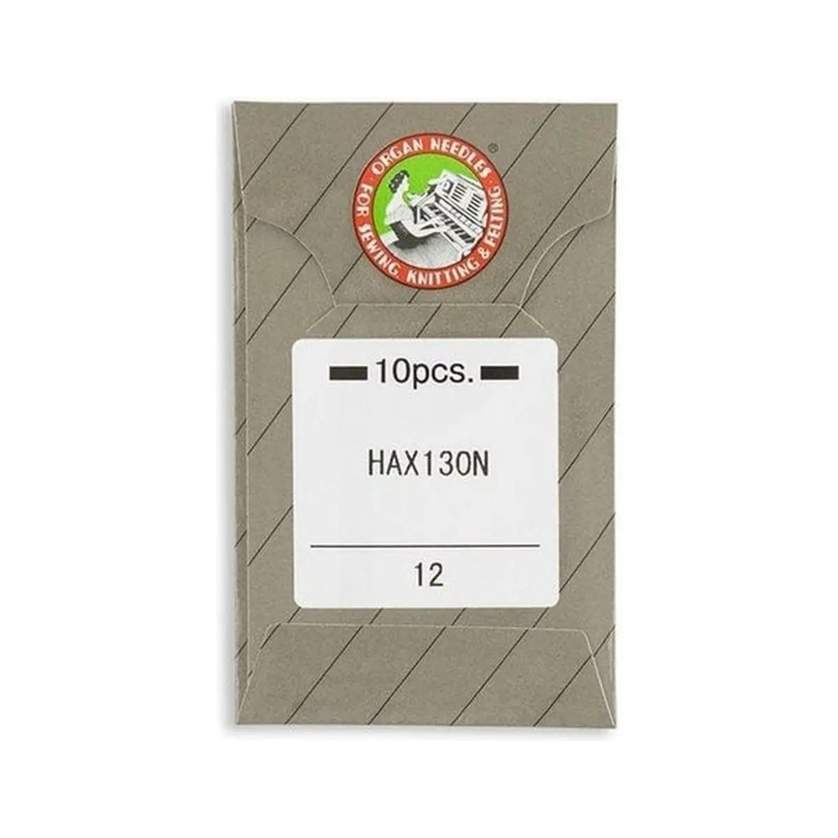 Organ Brand Domestic Machine Needles - System: Top Stitch - HAx130, HAx130N - 10/Pack