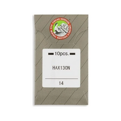 Organ Brand Domestic Machine Needles - System: Top Stitch - HAx130, HAx130N - 10/Pack