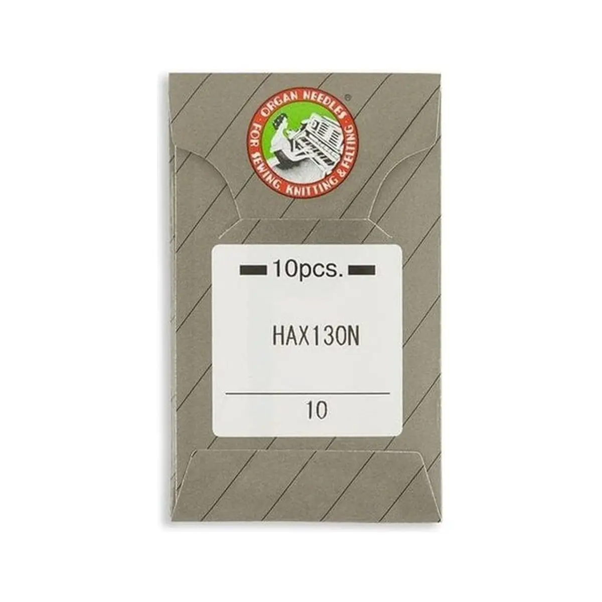 Organ Brand Domestic Machine Needles - System: Top Stitch - HAx130, HAx130N - 10/Pack
