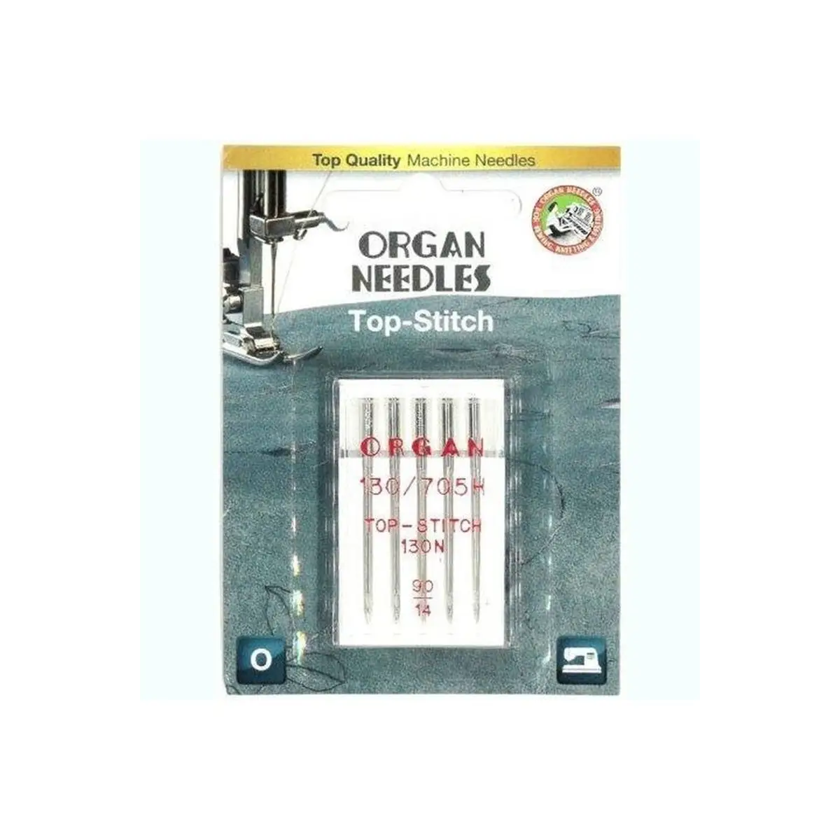 Organ Brand Domestic Machine Needles - System: Topstitch Needles