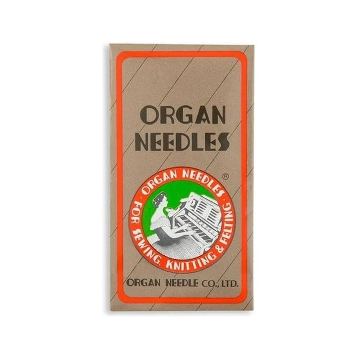 Organ Brand Domestic Machine Needles - Universal Medium Ball Point