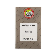 Organ Brand Industrial Machine Needles - ELx705 - 10/Pack