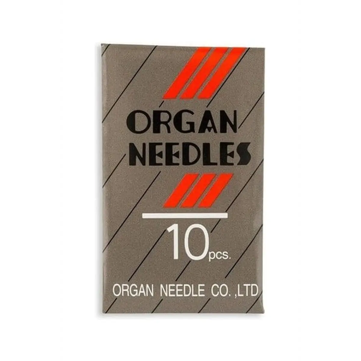 Organ Brand Industrial Machine Needles - System: 134D, 135x8TRI, PFx134D, SY1981 LEATHER - 10/Pack