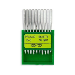 Organ Brand Industrial Machine Needles - System: 134D, 135x8TRI, PFx134D, SY1981 LEATHER - 10/Pack