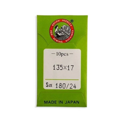 Organ Brand Industrial Machine Needles - System: 135x17, DPx17 - 10/Pack
