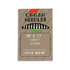 Organ Brand Industrial Machine Needles - System: 135x17, DPx17 - 10/Pack