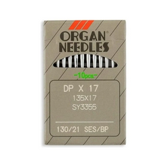 Organ Brand Industrial Machine Needles - System: 135x17, DPx17 - 10/Pack