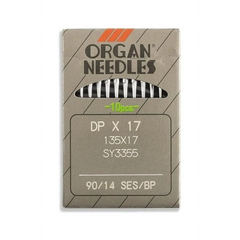 Organ Brand Industrial Machine Needles - System: 135x17, DPx17 - 10/Pack