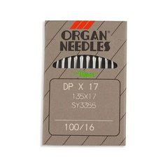 Organ Brand Industrial Machine Needles - System: 135x17, DPx17 - 10/Pack