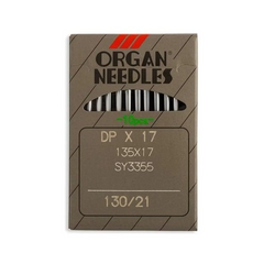 Organ Brand Industrial Machine Needles - System: 135x17, DPx17 - 10/Pack