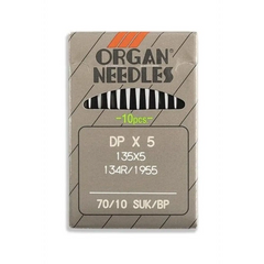 Organ Brand Industrial Machine Needles - System: 135x5, DPx5 10/Pack