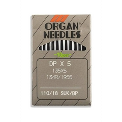 Organ Brand Industrial Machine Needles - System: 135x5, DPx5 10/Pack