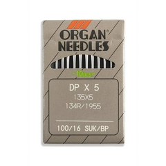 Organ Brand Industrial Machine Needles - System: 135x5, DPx5 10/Pack