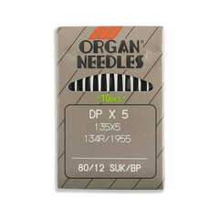 Organ Brand Industrial Machine Needles - System: 135x5, DPx5 10/Pack