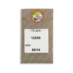 Organ Brand Industrial Machine Needles - System: 135x6 - 10/Pack