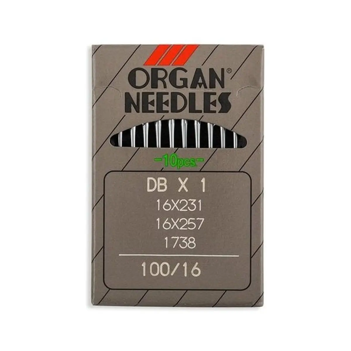 Organ Brand Industrial Machine Needles - System: 16x231, DBx1
