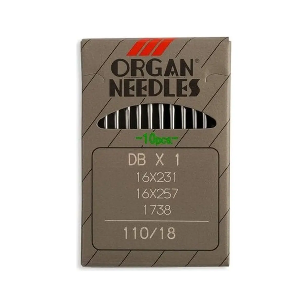 Organ Brand Industrial Machine Needles - System: 16x231, DBx1